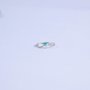 💎💍✨ Anillo de Plata Con Esmeralda Natural✨💍💎
