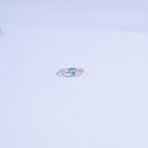 💎💍✨ Anillo de Plata Con Esmeralda Natural✨💍💎