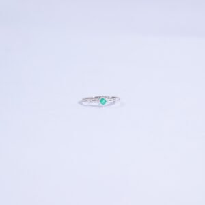 💎💍✨ Anillo de Plata Con Esmeralda Natural✨💍💎