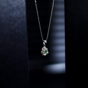 💎💍✨ Collares En Plata y Esmeralda 925 Para Dama✨💍💎