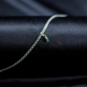 💎💍✨ Pulsera con Esmeralda en plata 925 ✨💍💎